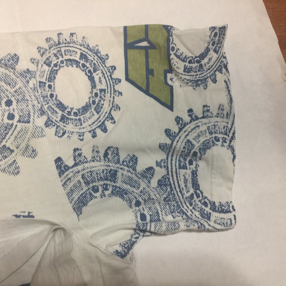 AXO T-Shirt Large Vintage Print Front & Back - Picture 3 of 7